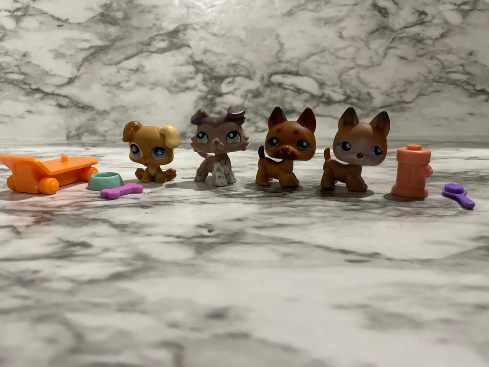 Littlest pet shop dog bundle!